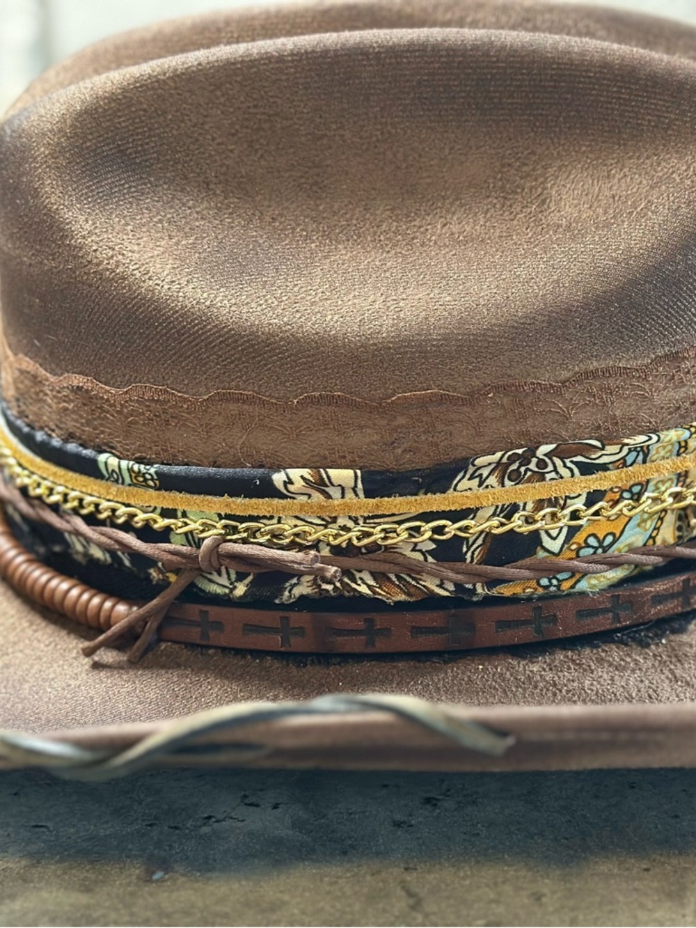 NWT Custom Cowgirl Hat - Picture 4 of 11